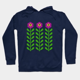 Nordic Flowers Hoodie